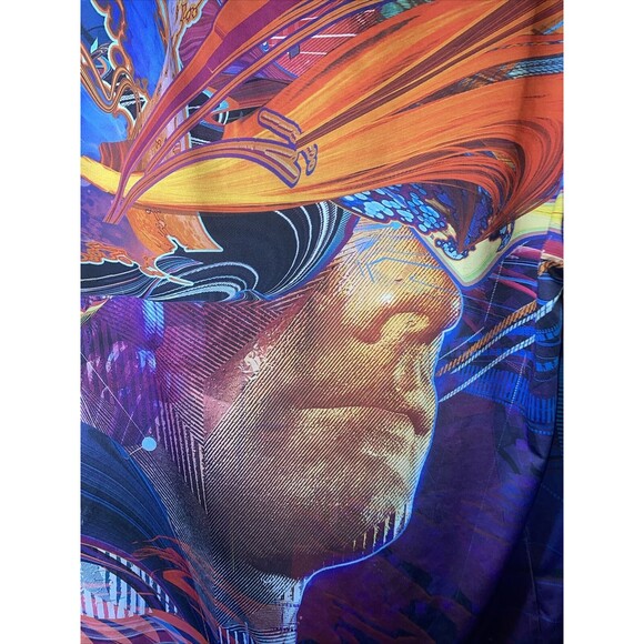 Android Jones Vision Lab Psychedelic Art VR Brave Disco L Shirt Club Loud date - Picture 2 of 6